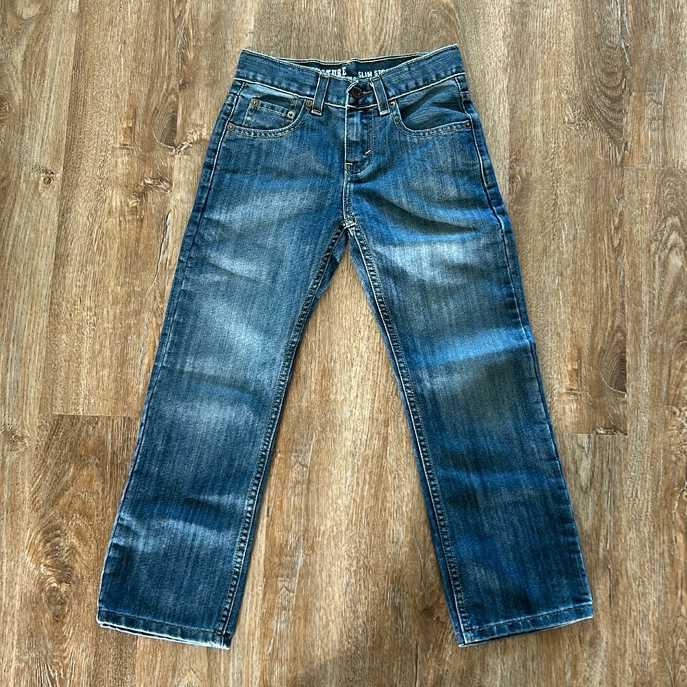 Boys Levi jeans, slim straight, 8 reg